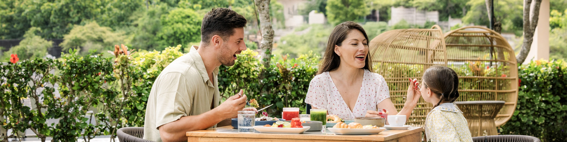 Enjoy 30% off breakfast with a Bali view 
