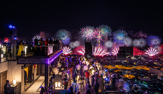 Bangkok Marriott Hotel The Surawongse - Yào Rooftop Bar - Food, Drinks ...