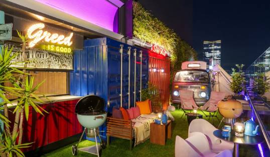 Aloft Tokyo Ginza - Roof Dogs - Enjoy complimentary original cocktail ...