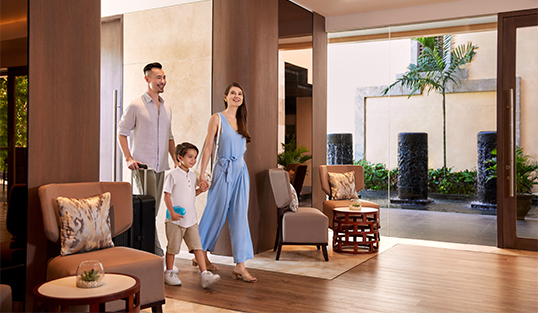 Receive daily resort credit for a relaxing family getaway