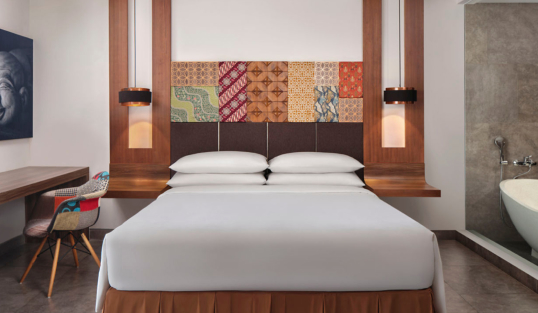 Stay relaxed with complimentary room upgrade