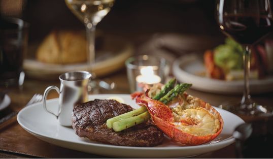 WEEKEND WINE AND DINE INDULGENCE 