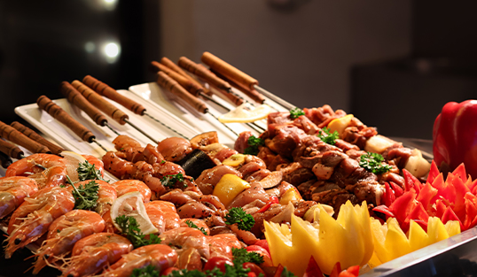 Grill & Thrill buffet with 35% off! 